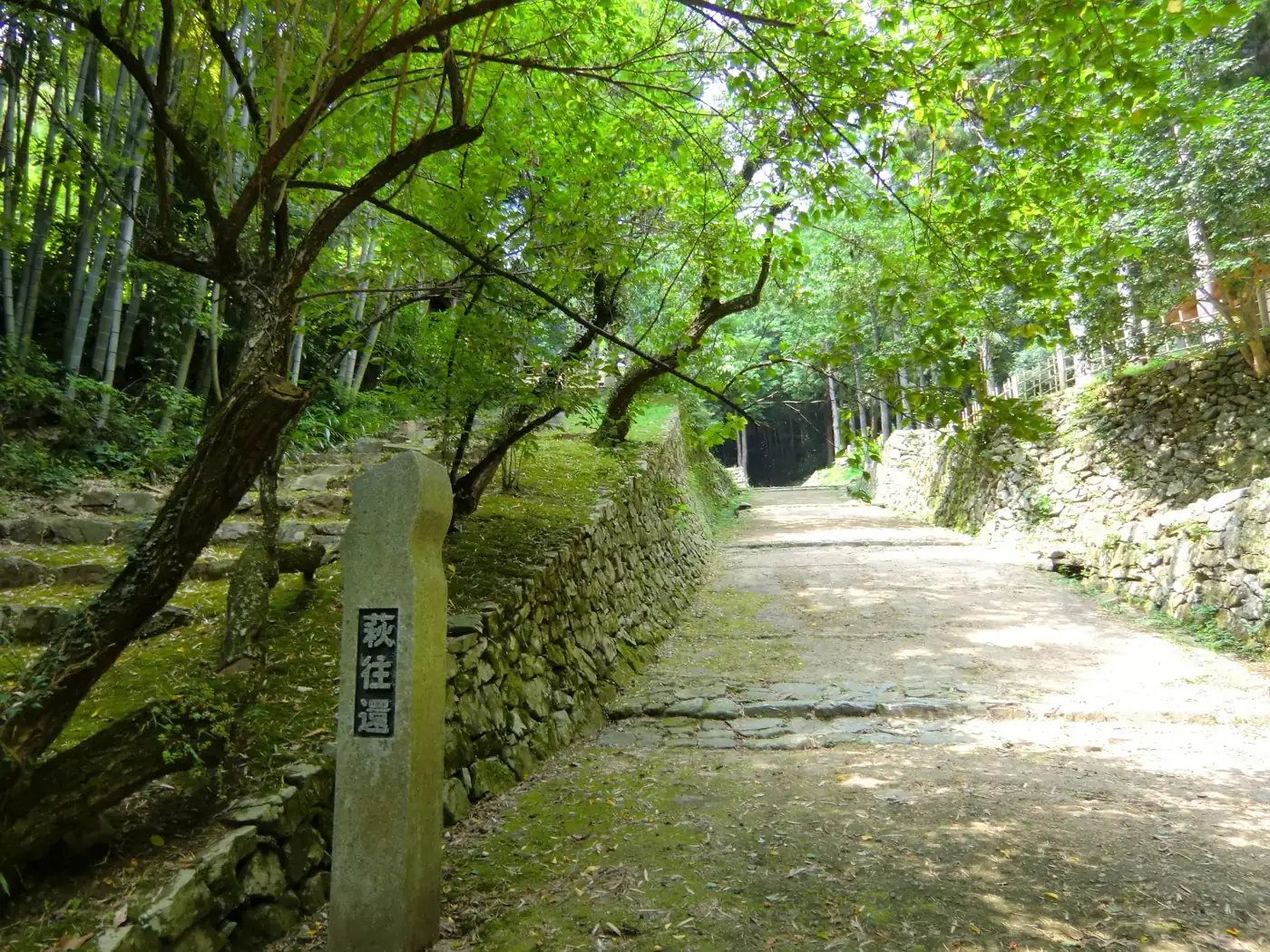 hagi tsuwano hagi okan trail marker