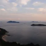 setouchi islands island dusk view